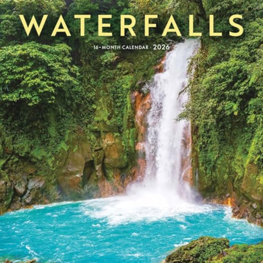 Waterfalls Square Wall Sunday Start Cale