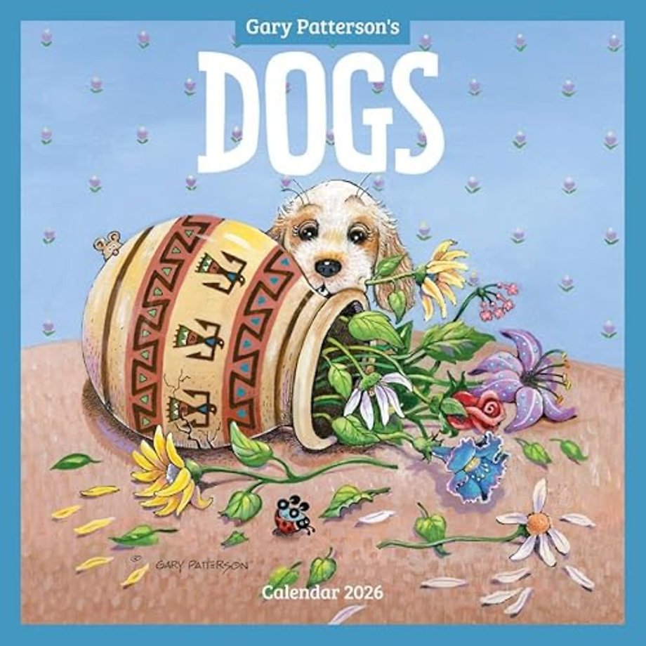 Dogs Gary Patterson Square Wall Calendar
