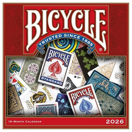 Bicycle Cards Square Wall Sunday Start C