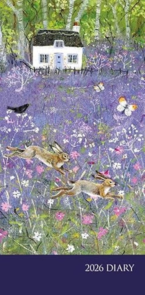 Bluebell Cottage Deluxe Slim Diary  2026