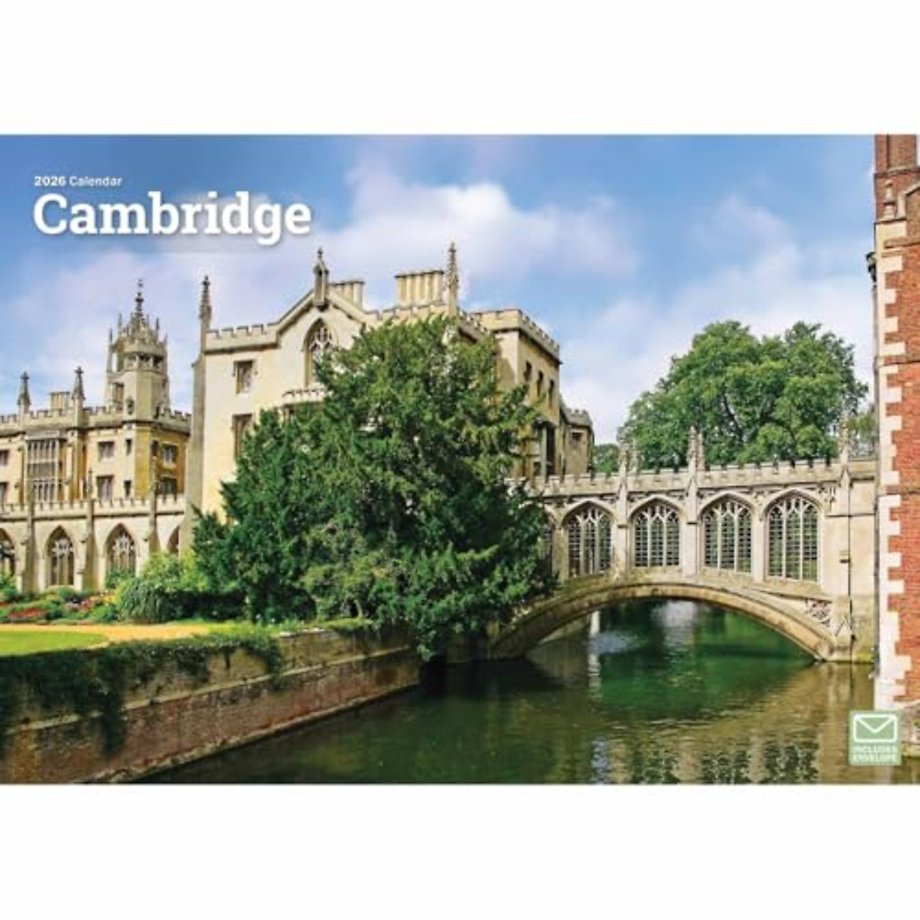 Cambridge A4 Calendar 2026