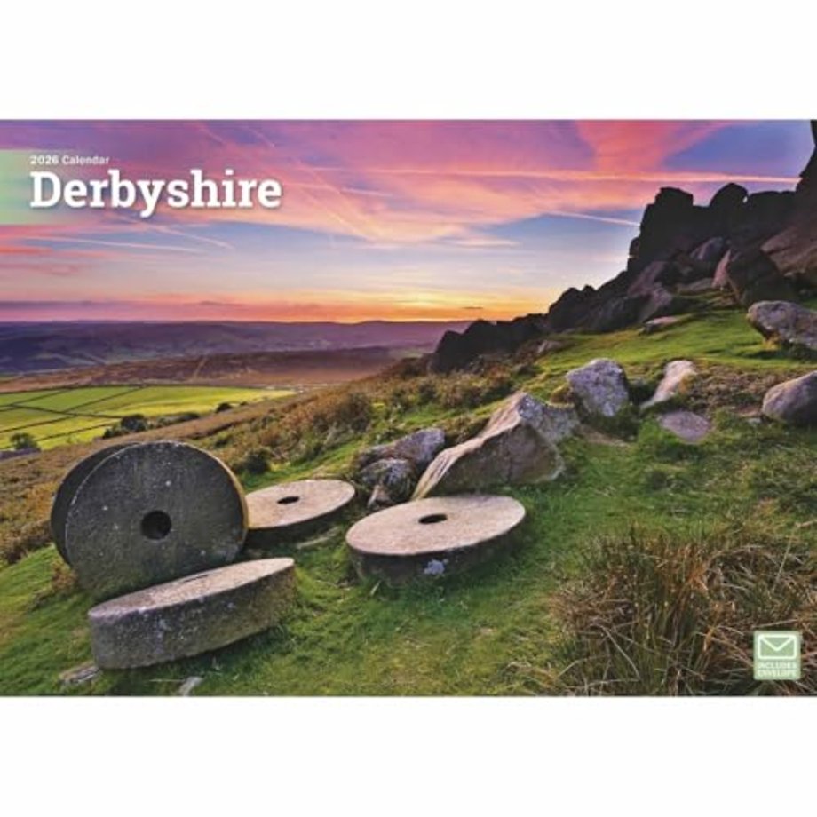 Derbyshire A4 Calendar 2026