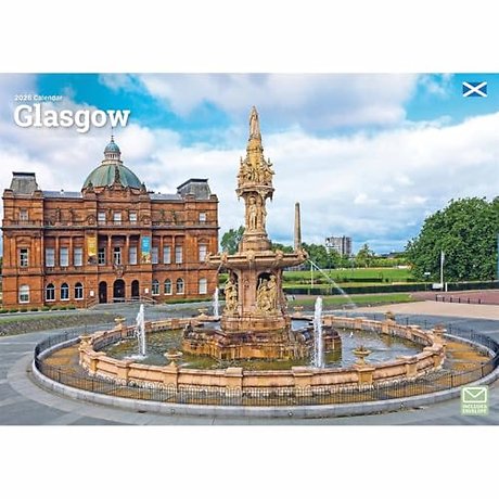 Glasgow A4 Calendar 2026