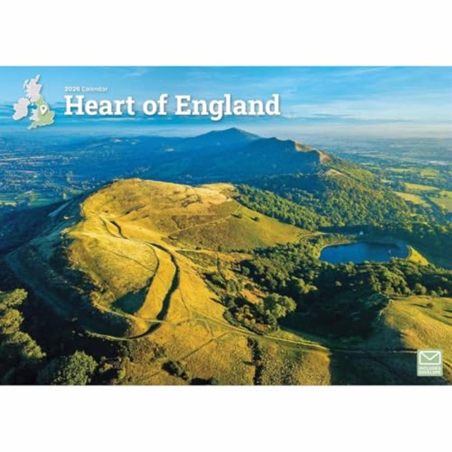 Heart Of England A4 Calendar 2026