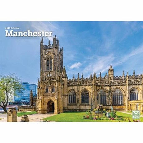 Manchester A4 Calendar 2026