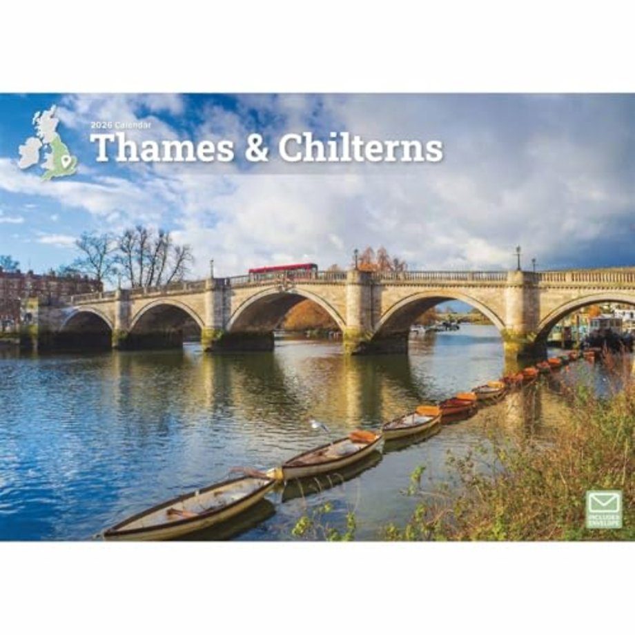 Thames Chilterns A4 Calendar 2026