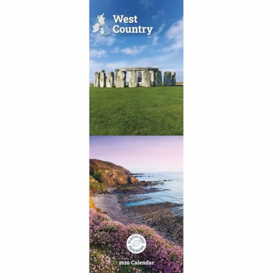 West Country Slim Calendar 2026