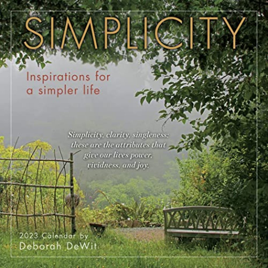 SIMPLICITY INSPIRATIONS FOR A SIMPLER LI