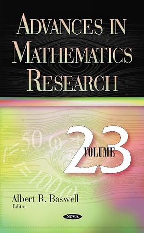 Advances in Mathematics Research