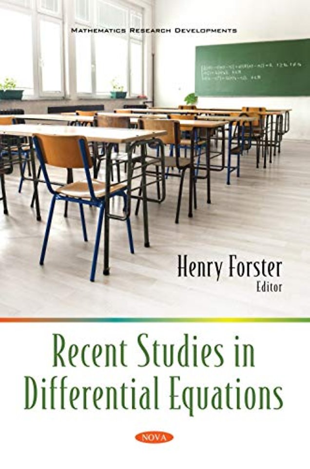 Recent Studies in Differential Equations