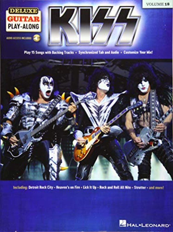 KISS DELUXE GUITAR PLAYALONG VOLUME 18