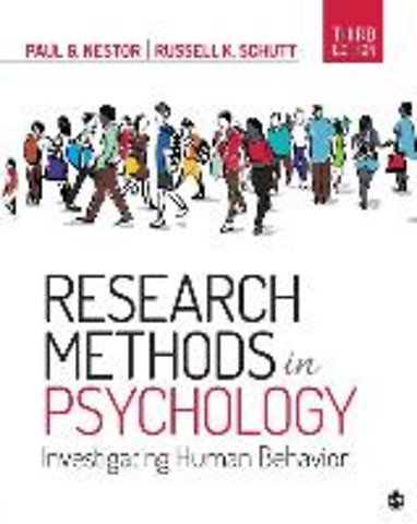 Research Methods in Psychology: Investigating Human Behavior