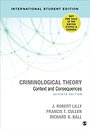 Criminological Theory: Context and Consequences Criminological Theory: Context and Consequences