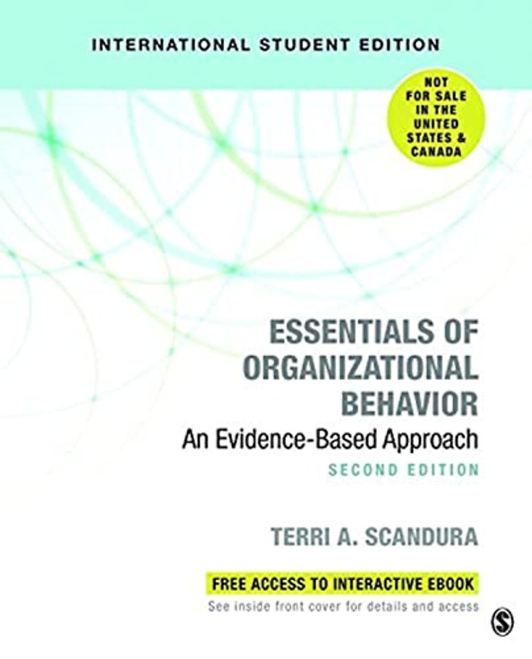 Essentials of Organizational Behavior (International Student Edition)
