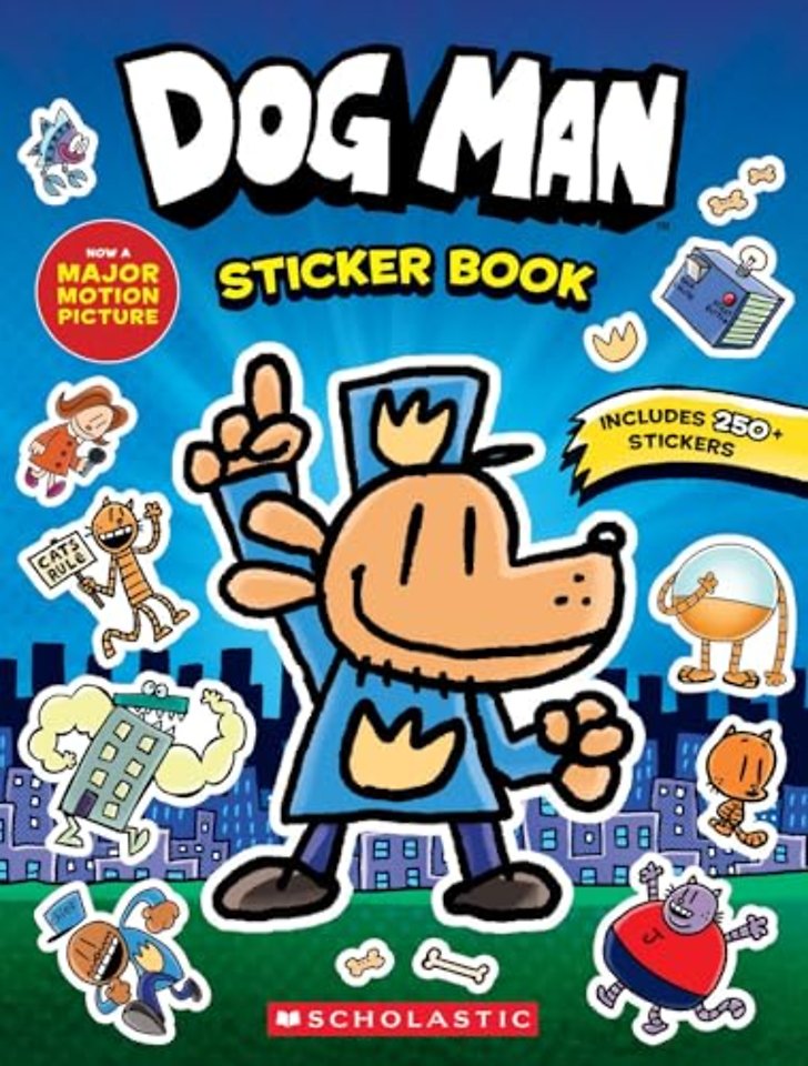 Dog Man the Movie: Official Sticker Activity Book