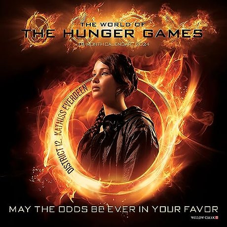 Hunger Games: The World of Hunger Games 2024 7 X 7 Mini Wall Calendar