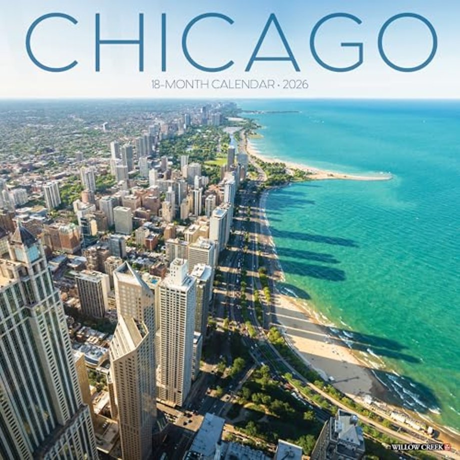 Chicago 2026 Wall Calendar