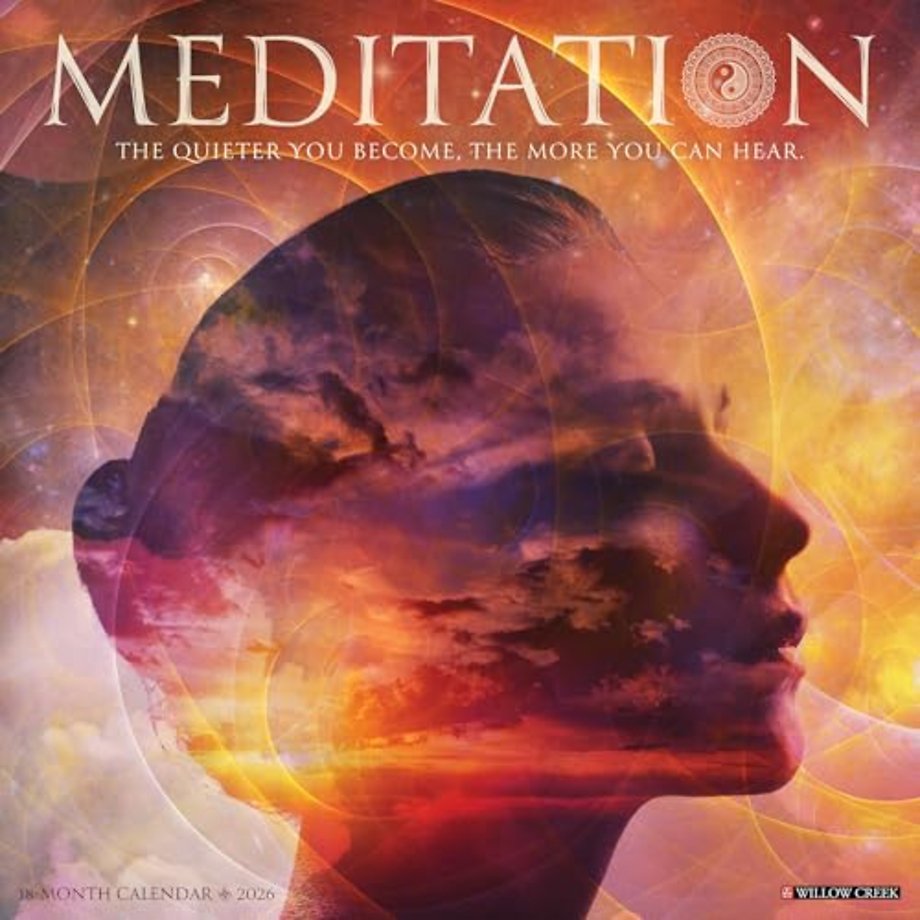 Meditation 2026 Wall Calendar