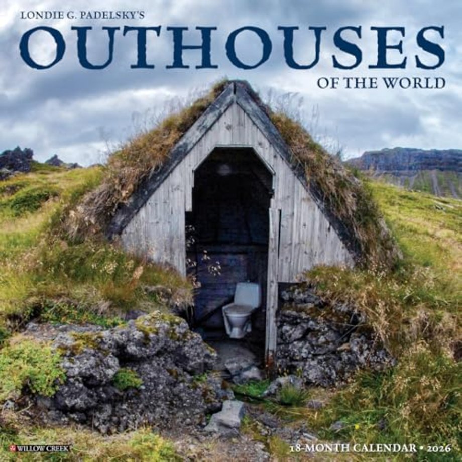 Outhouses 2026 Wall Calendar