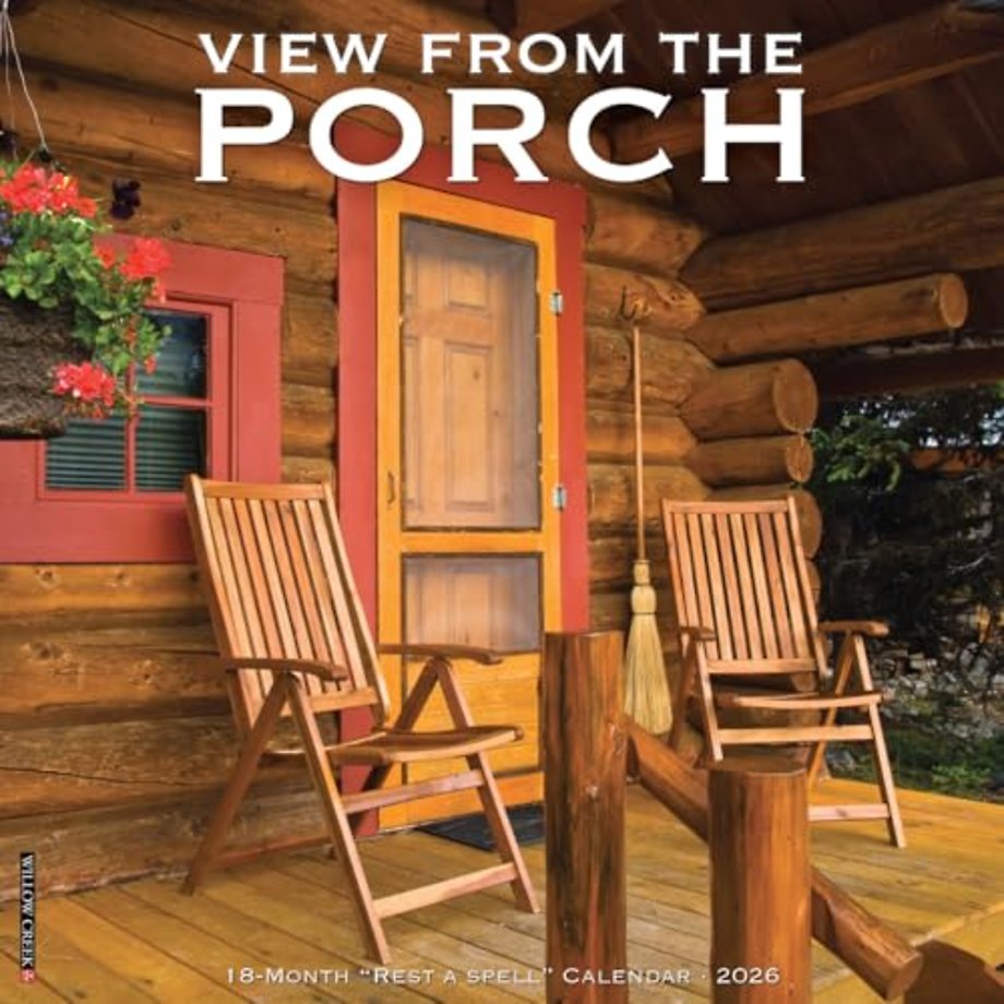 Porch View 2026 Wall Calendar