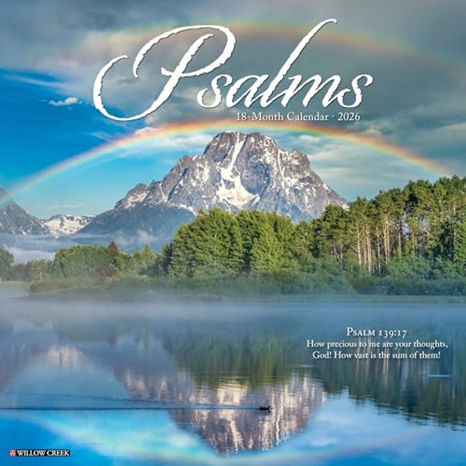 Psalms 2026 Wall Calendar