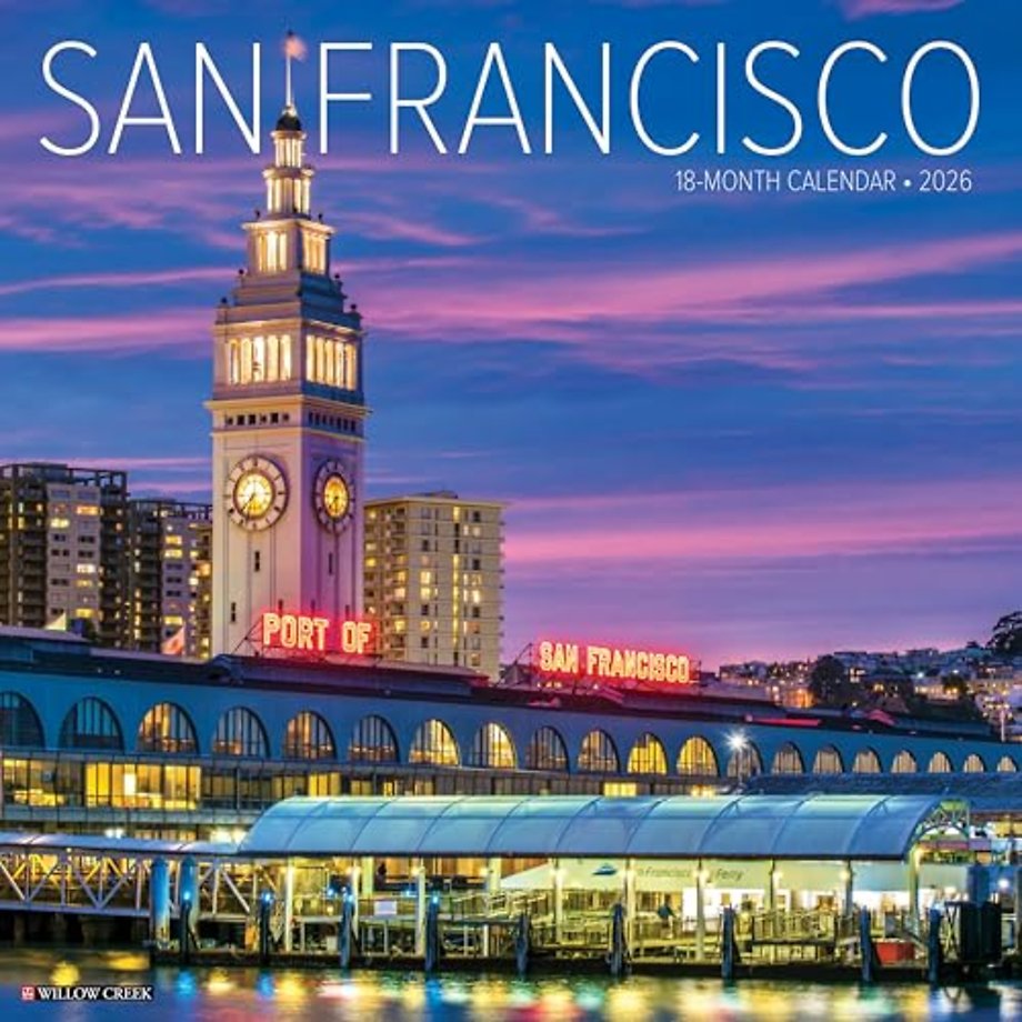 San Francisco 2026 Wall Calendar
