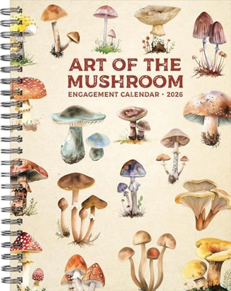 Art of the Mushroom 2026 Engagement Calendar
