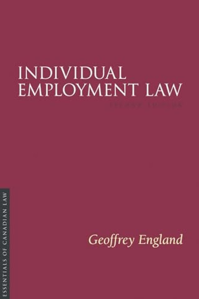 Individual Employment Law, 2/e