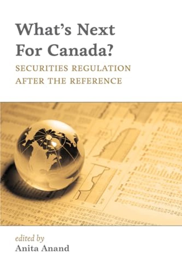 What`s Next for Canada? – Securities Regulation After the Reference