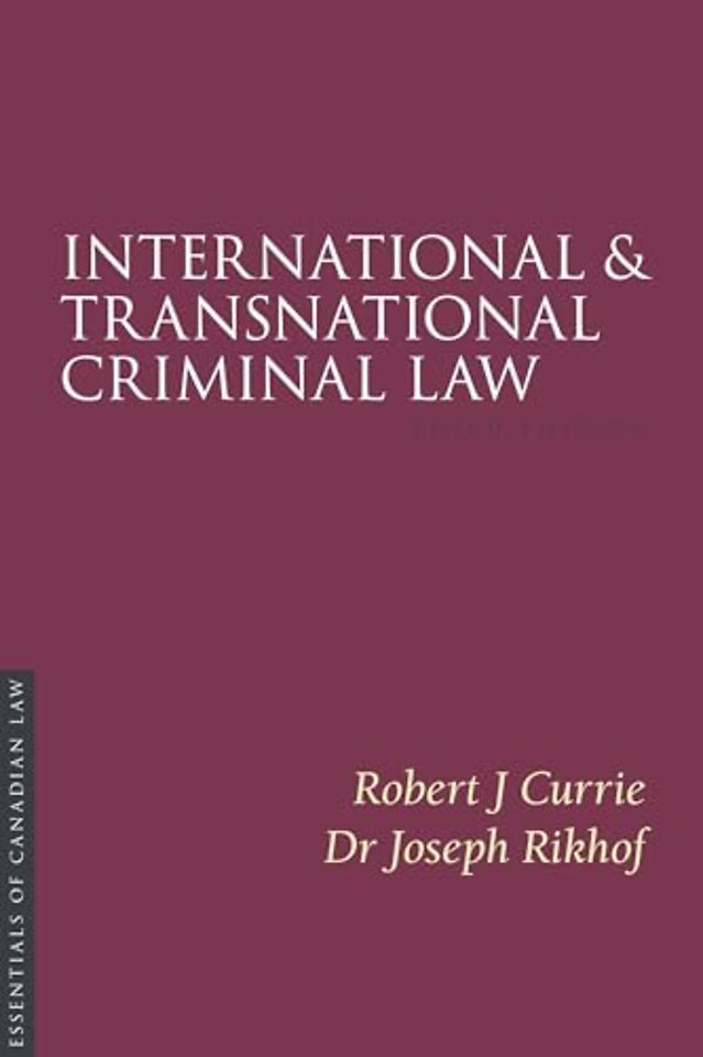 International and Transnational Criminal Law 3/e