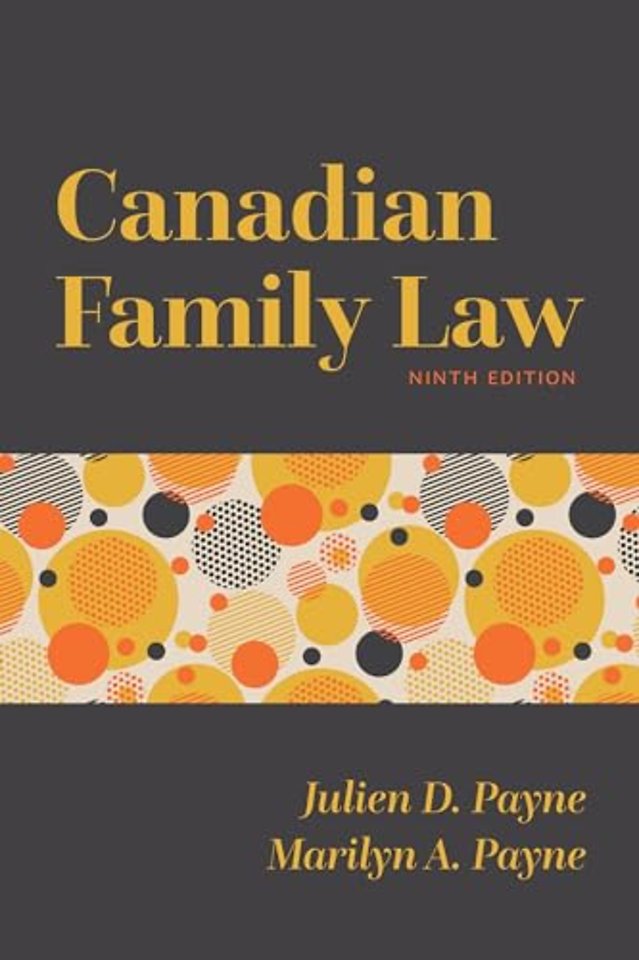 Canadian Family Law, Ninth Edition