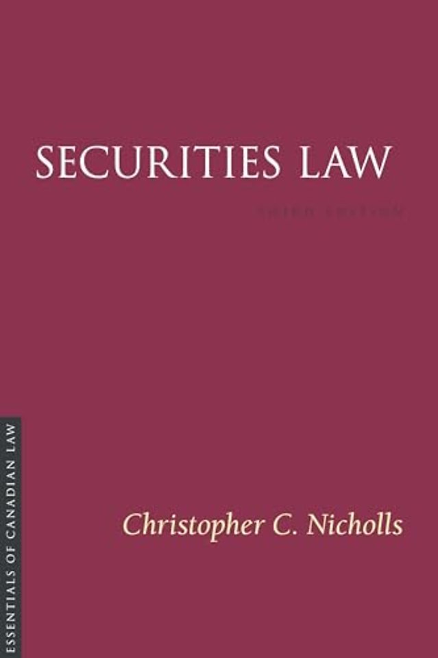 Securities Law 3/e