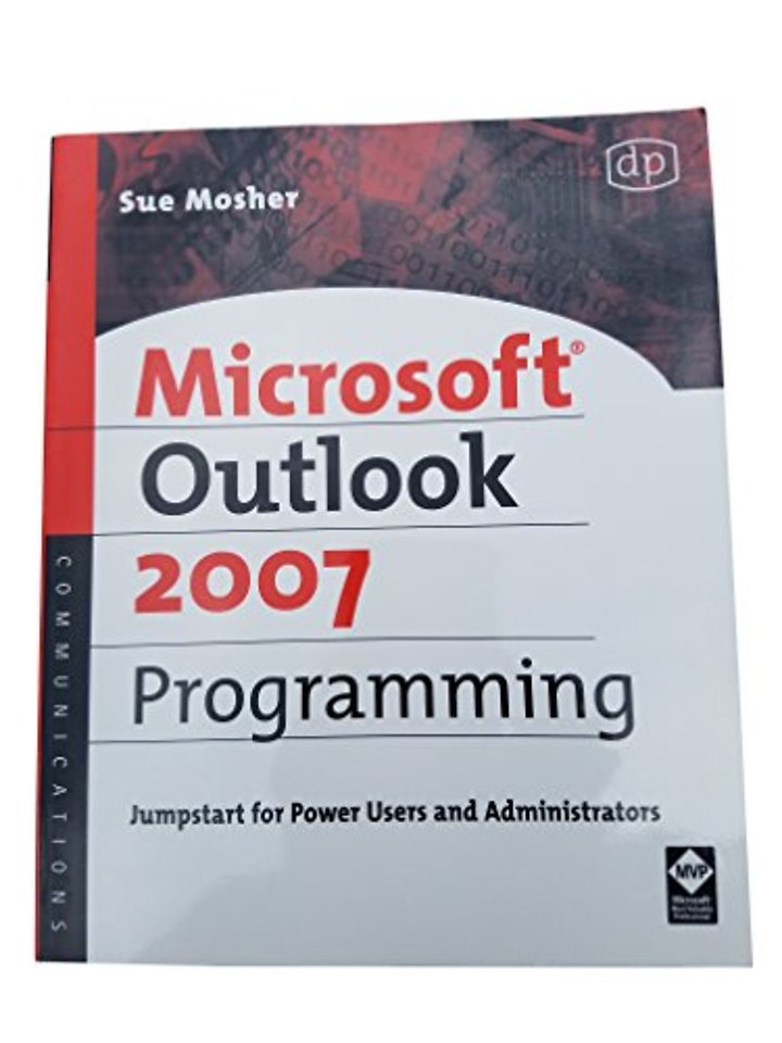 Microsoft Outlook 2007 Programming