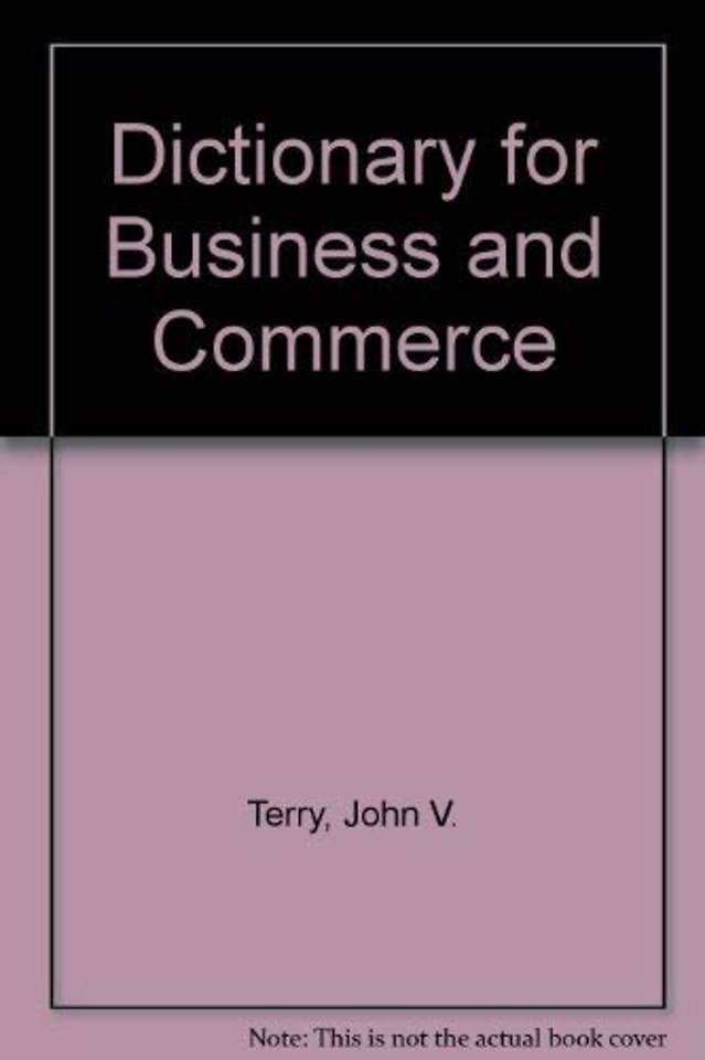 Dictionary for Business & Finance