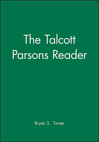 The Talcott Parsons Reader