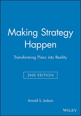 Making Strategy Happen