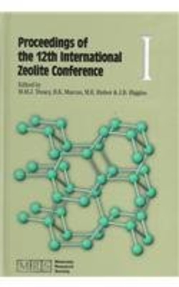Proceedings of the 12th International Zeolite Conference 4 Volume Set