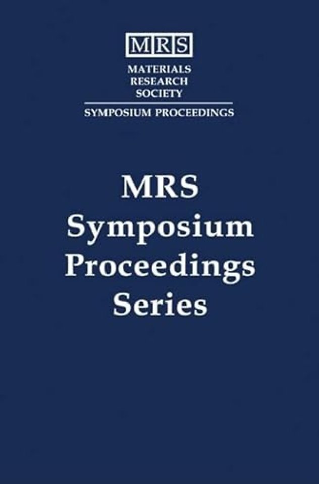 Amorphous and Polycrystalline Thin-Film Silicon Science and Technology — 2007: Volume 989