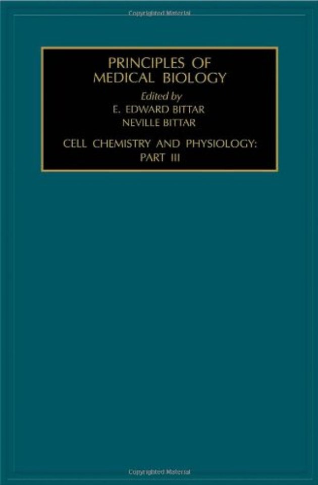 Cell Chemistry and Physiology: Part III