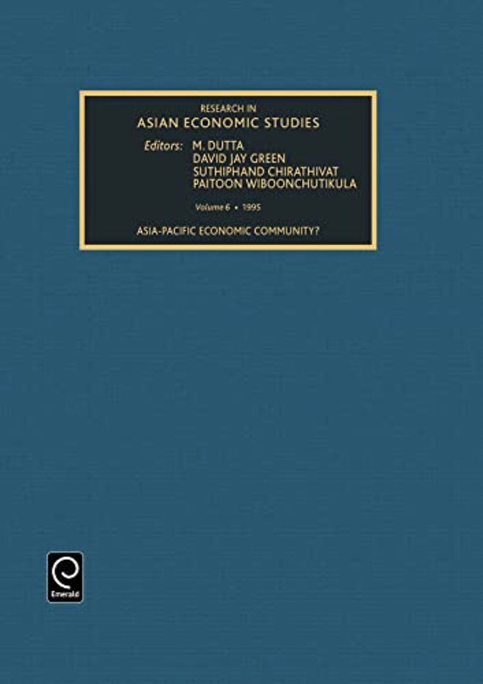 Research in Asian Economic Studies