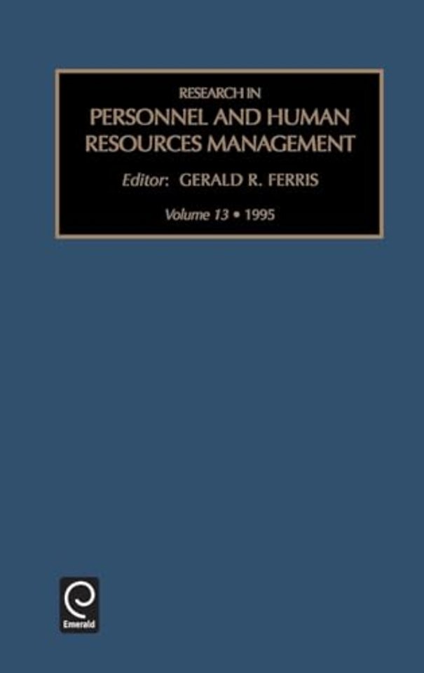 Research in Personnel and Human Resources Management