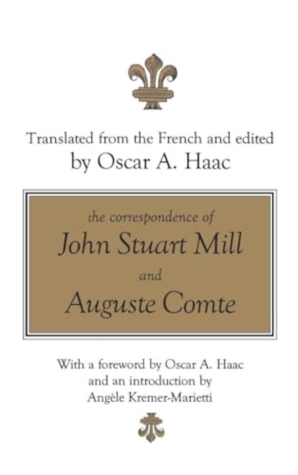 Correspondence of John Stuart Mill and Auguste Comte