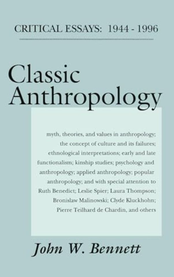 Classic Anthropology