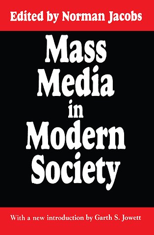 Mass Media in Modern Society