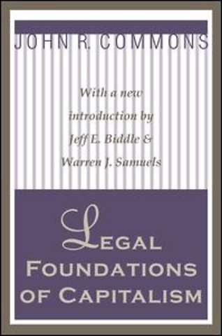 Legal Foundations of Capitalism