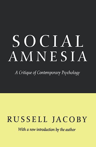 Social Amnesia