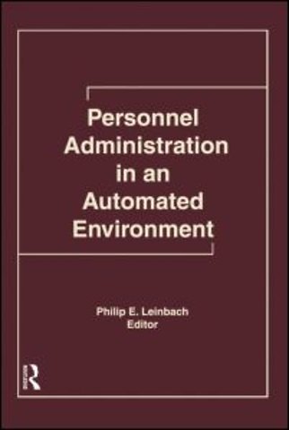 Personnel Administration in an Automated Environment