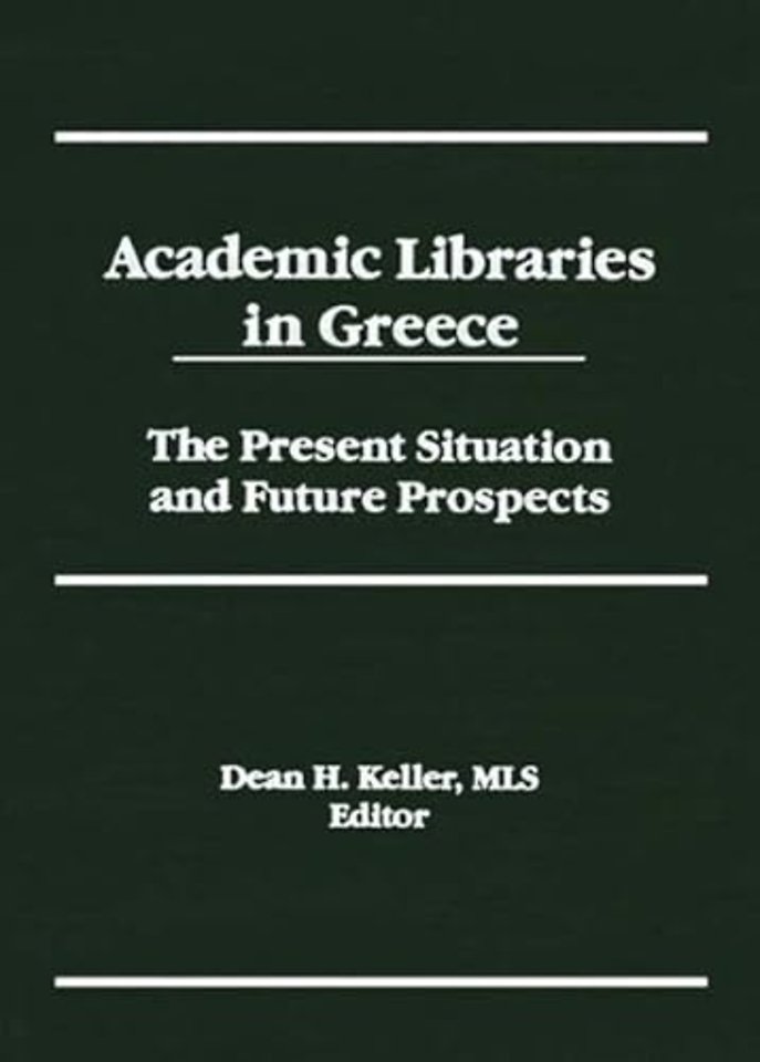 Academic Libraries in Greece