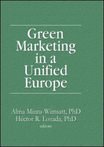 Green Marketing in a Unified Europe