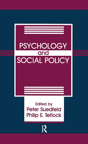 Psychology And Social Policy
